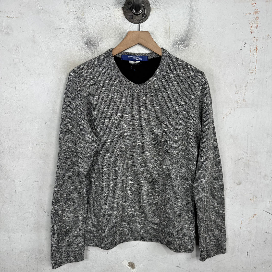 Junya Watanabe Speckled Ribbed Knit Sweater