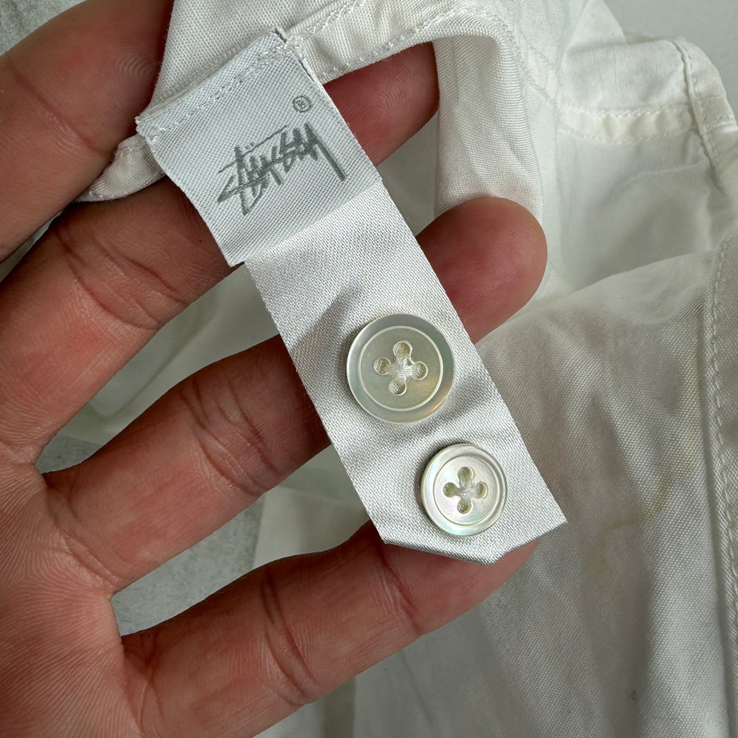 Stussy T-Shirt Print Button Up Shirt