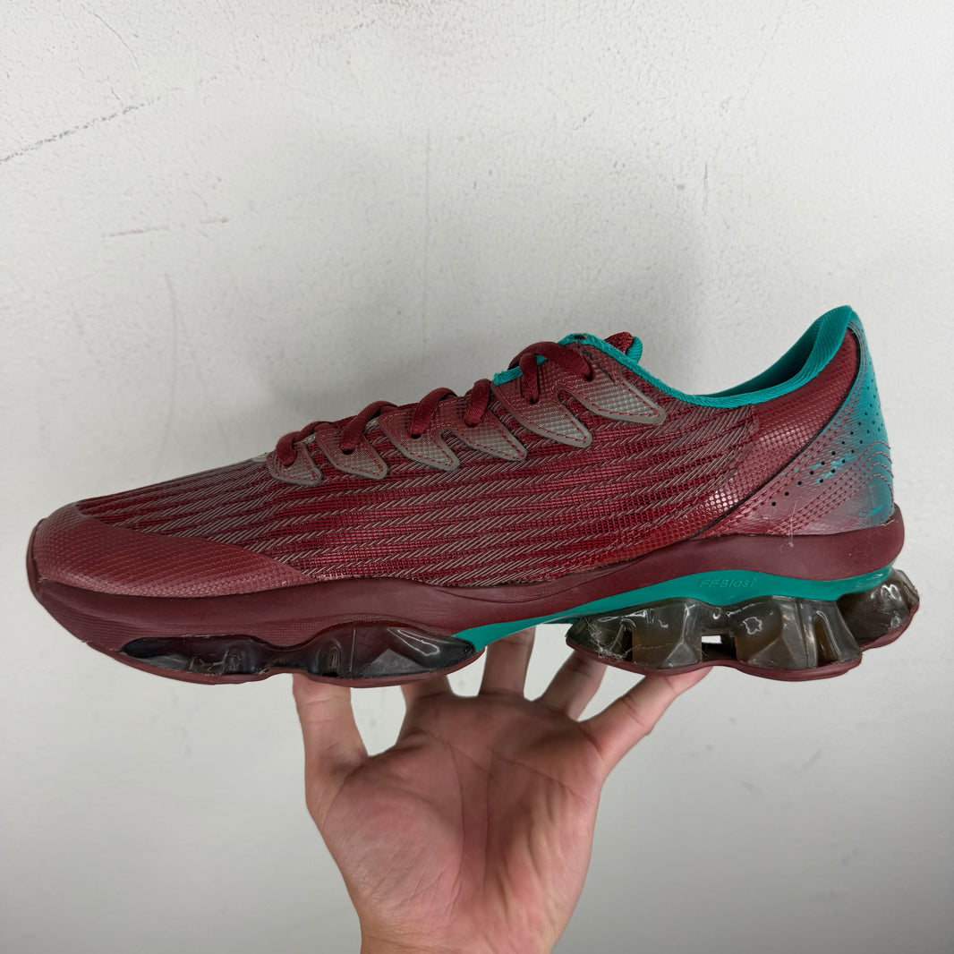 Kiko Kostadinov Asics Gel Quantum Levitrack Fired Brick Sneakers