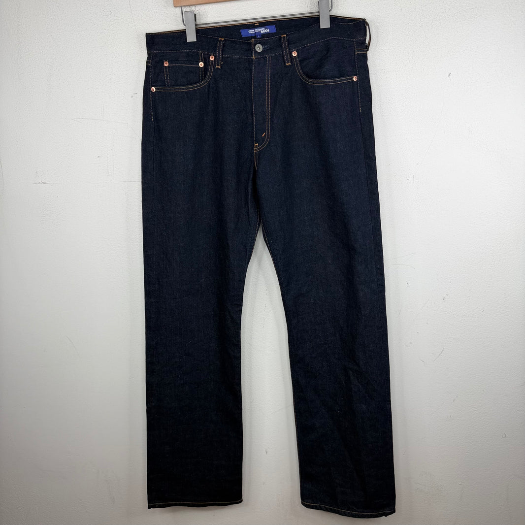 Junya Watanabe Raw Indigo Serial Number Jeans