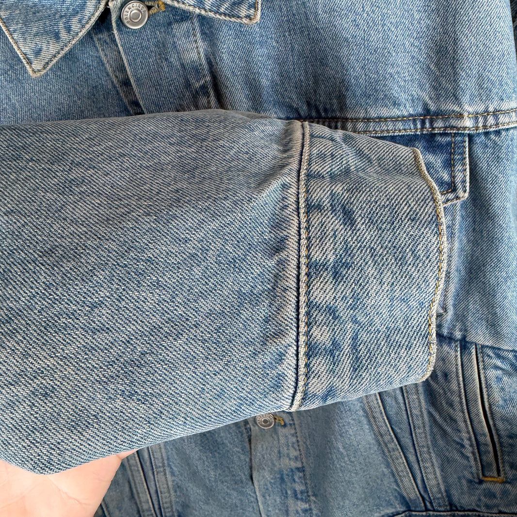 Balenciaga Blue Denim Swing Jacket