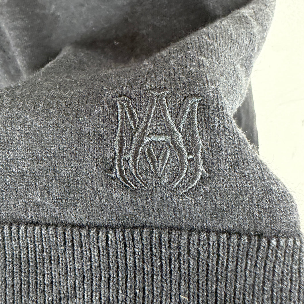 Amiri Wool Charcoal Sweater