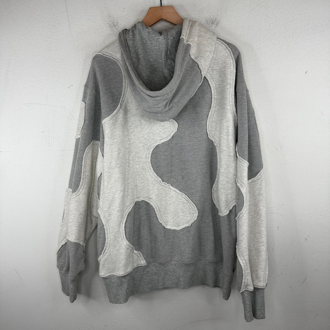 Telfar Cut-Out Zip-Up Hoodie