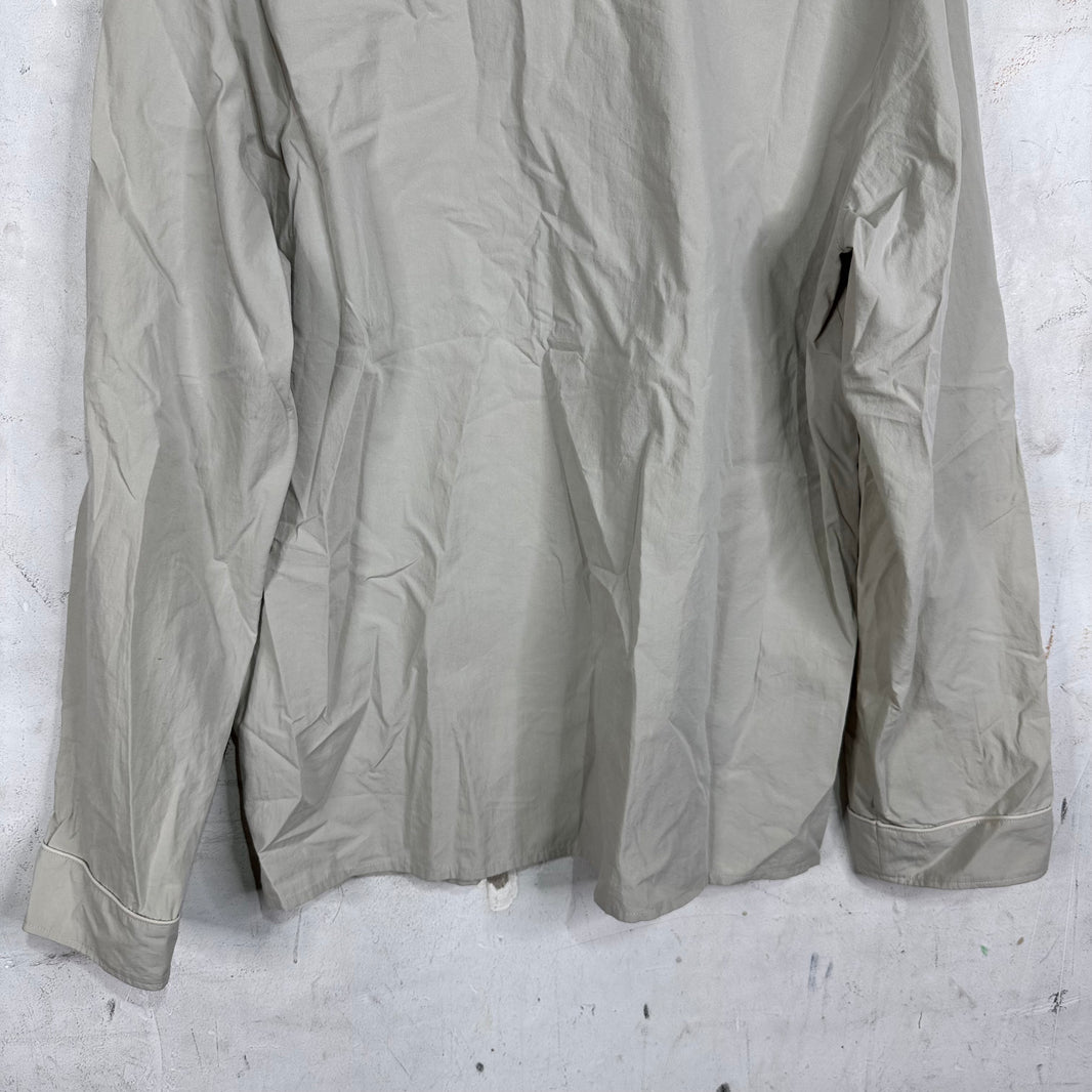 The Row Beige Pajama Shirt