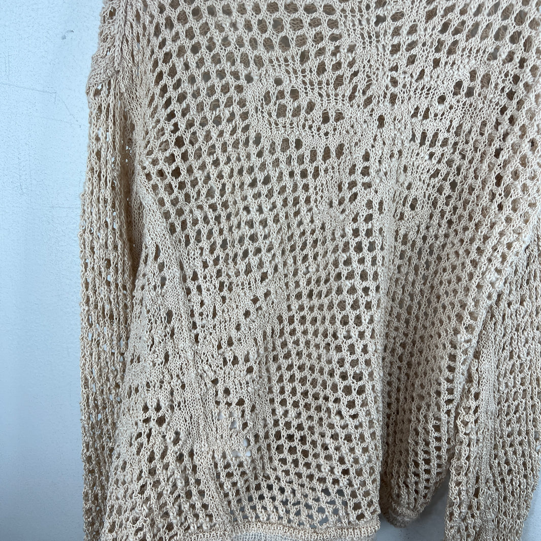 Acne Studios Crochet Knitted Sweater