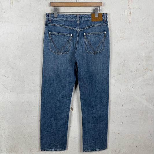 Bottega Veneta Lightwash Intrecciato Jeans