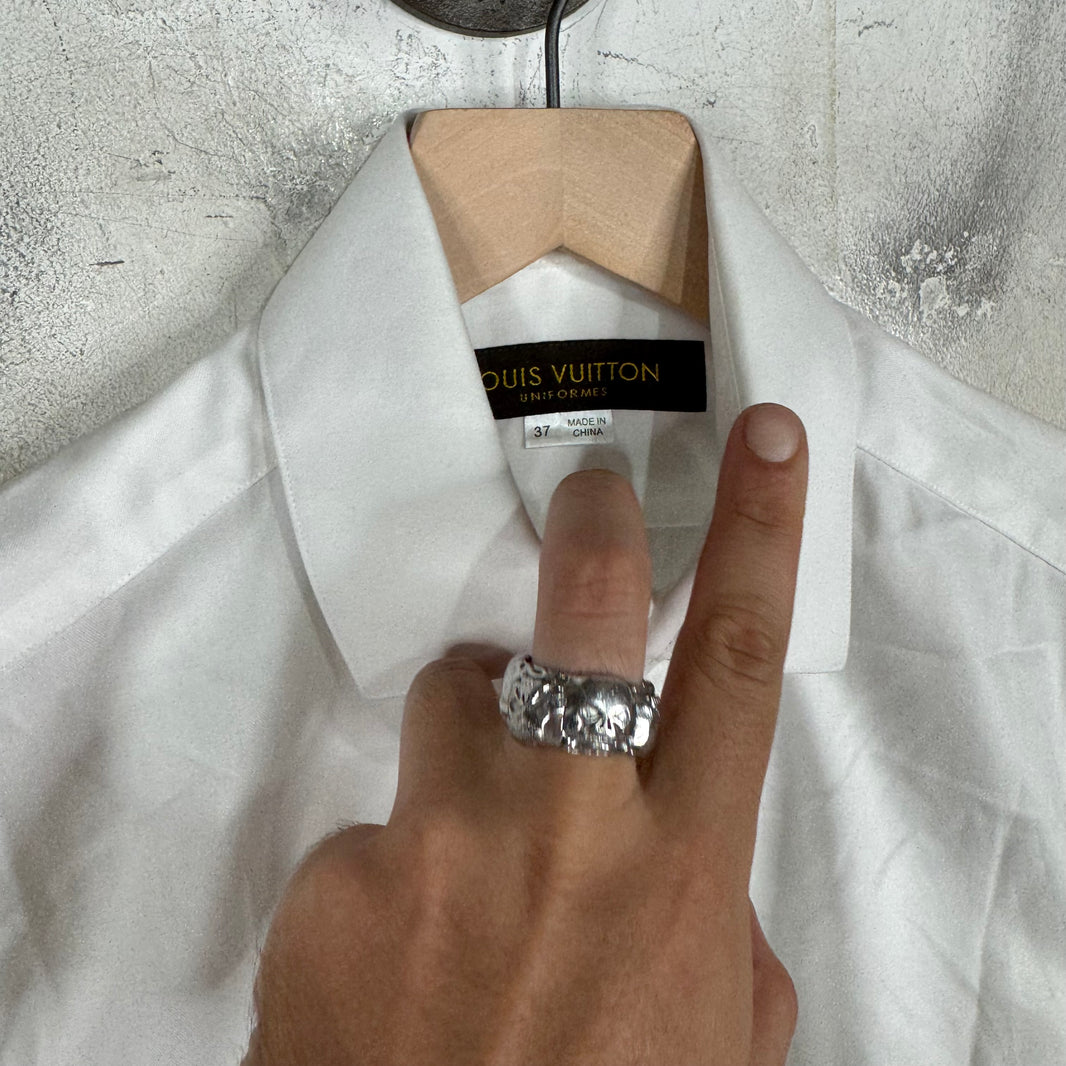 Louis Vuitton White L/S Uniforme Shirt