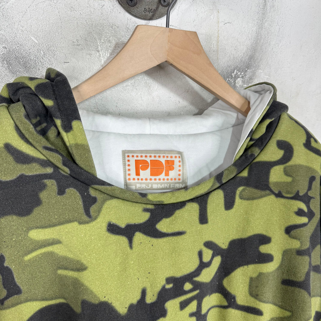 PDFCHANNEL Camo Padded Hoodie