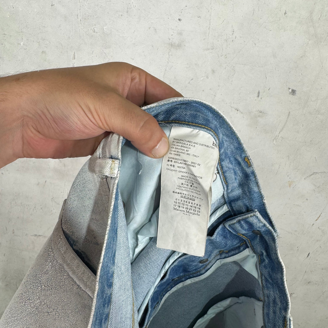 Margiela Painted Straight Legged Jeans
