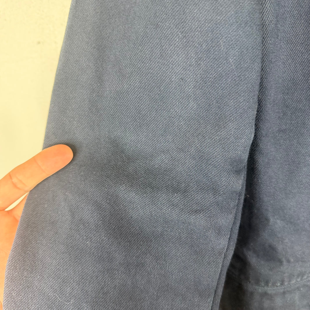 CDG Navy Cotton Blazer