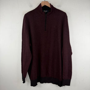 Loro Piana Roadster Pull Quarter Zip Sweater