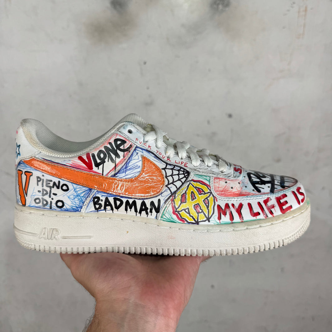 VLONE x Nike Pauly Sketched AF1s