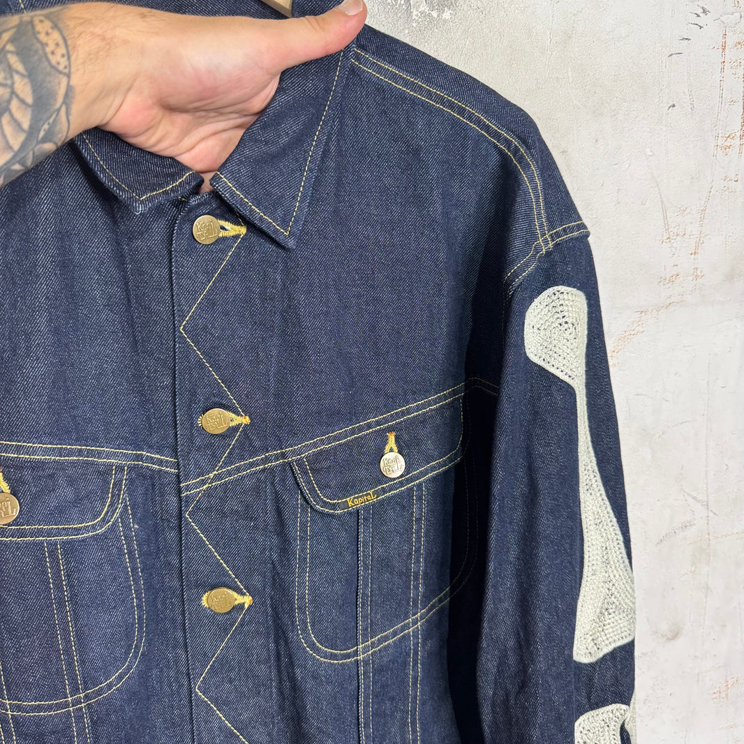 Kapital Bones Denim Trucker Jacket