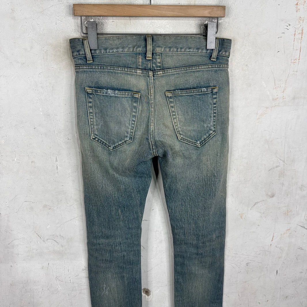 Saint Laurent D02 Crash Jeans