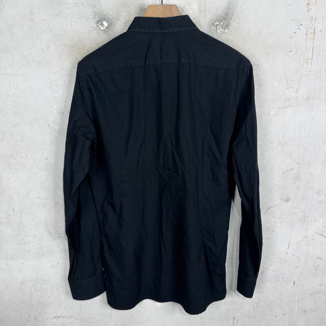 Raf Simons White R Stitch Buttoned Shirt