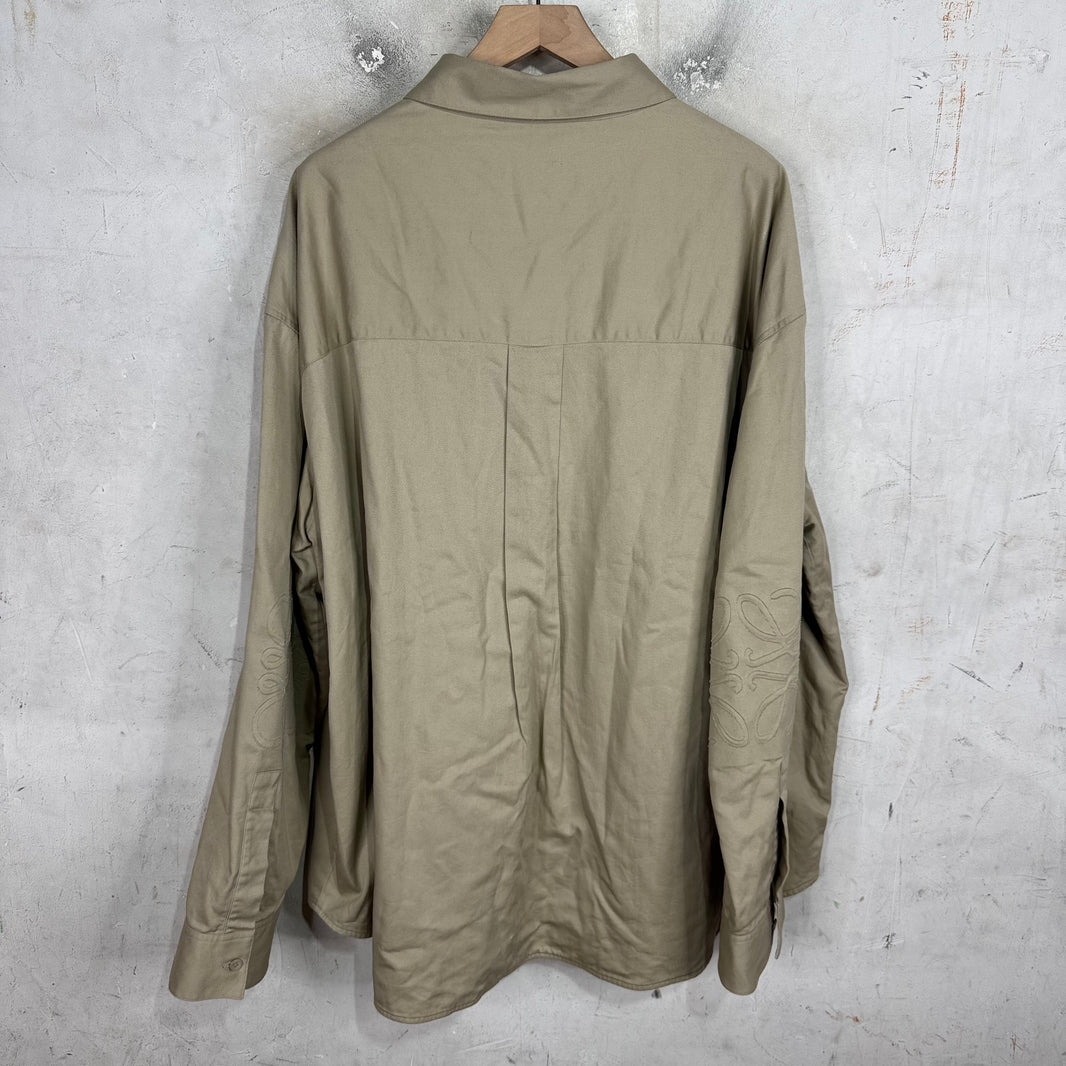 Loewe Canvas Anagram LS Button Up