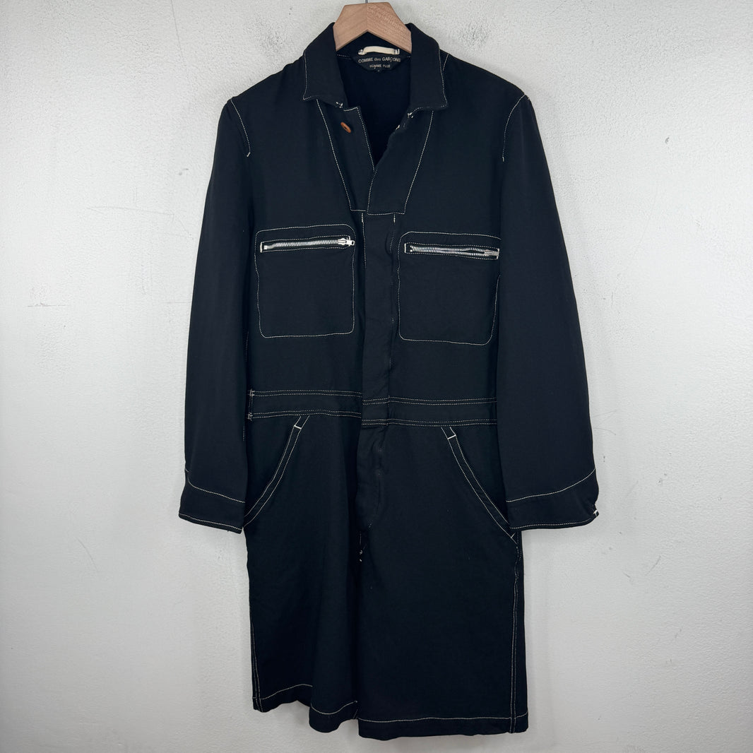 CDG Homme Plus Contrast Stitch Romper Button Up
