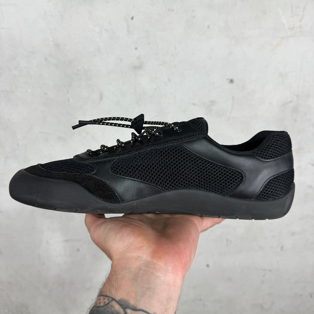 Prada Leather/Mesh Speedrock Sneaker