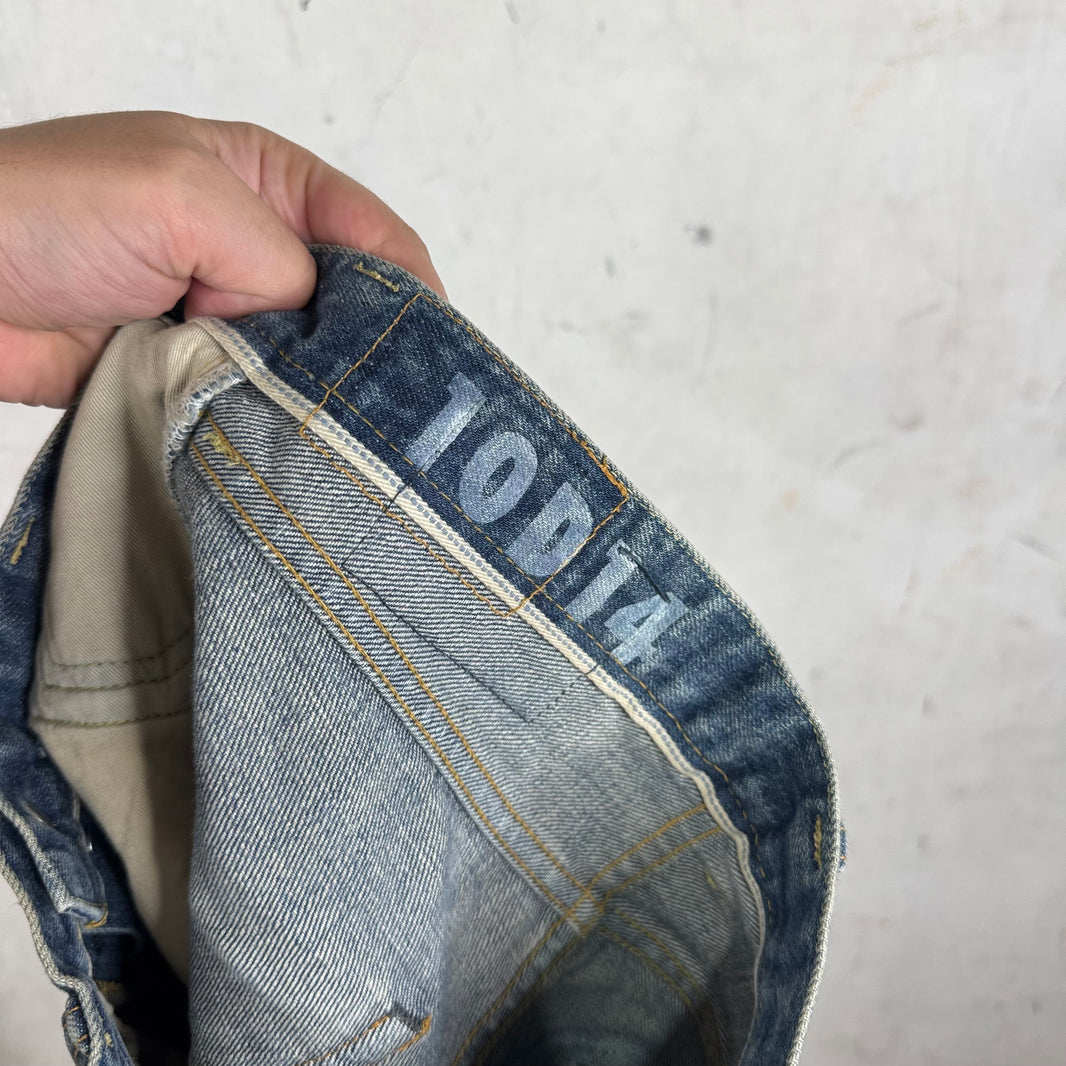 Visvim Social Scrupture Repaired Slim Jeans