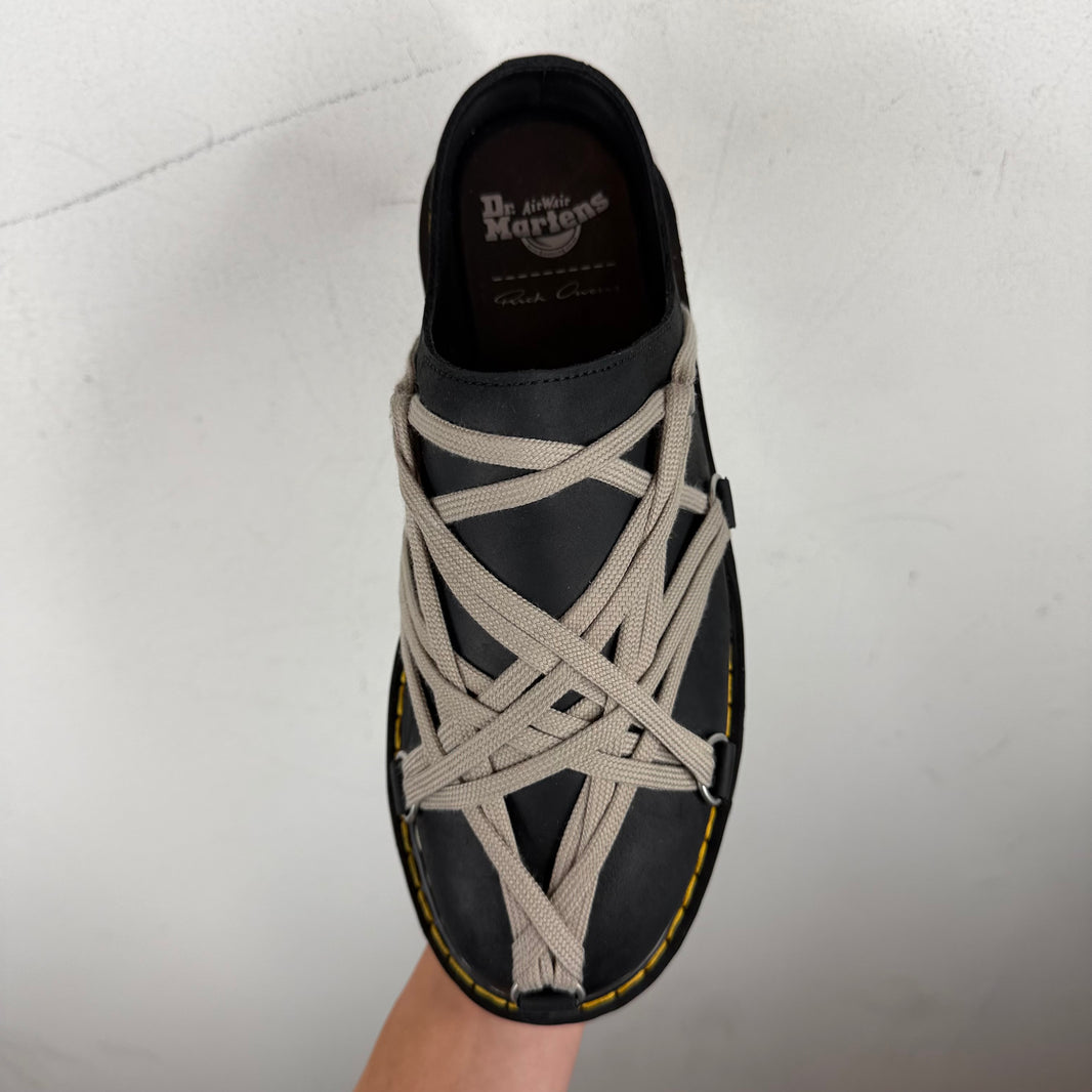Rick Owens Doc Marten's Quad Megalace Mules