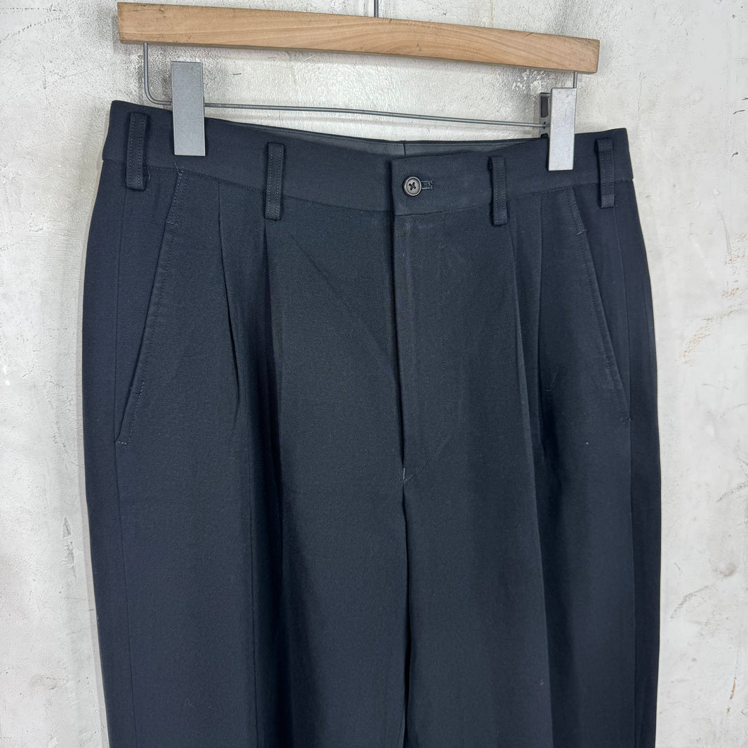 Yohji Yamamoto Loose Fit Trousers
