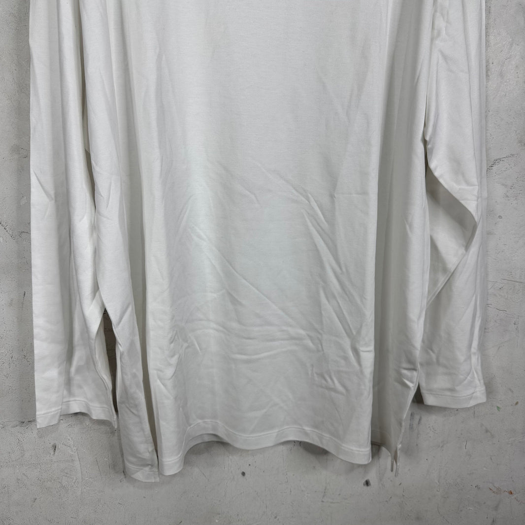 Prada Applique Patch L/S T-Shirt DS