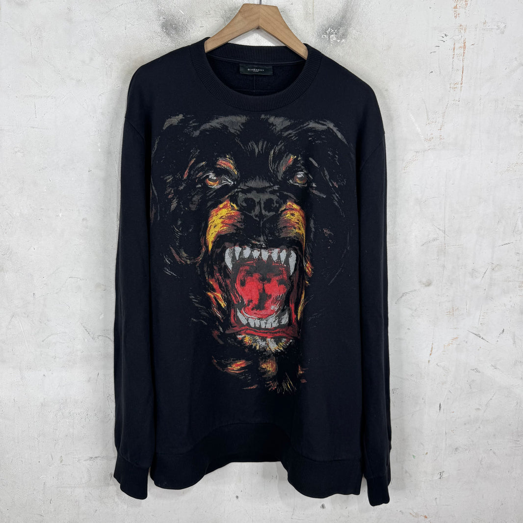Givenchy Rottweiler Animated Crewneck