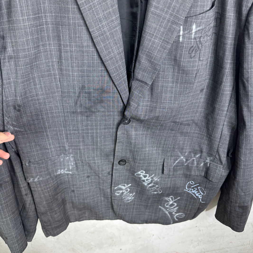 Balenciaga Grafitti Blazer Jacket