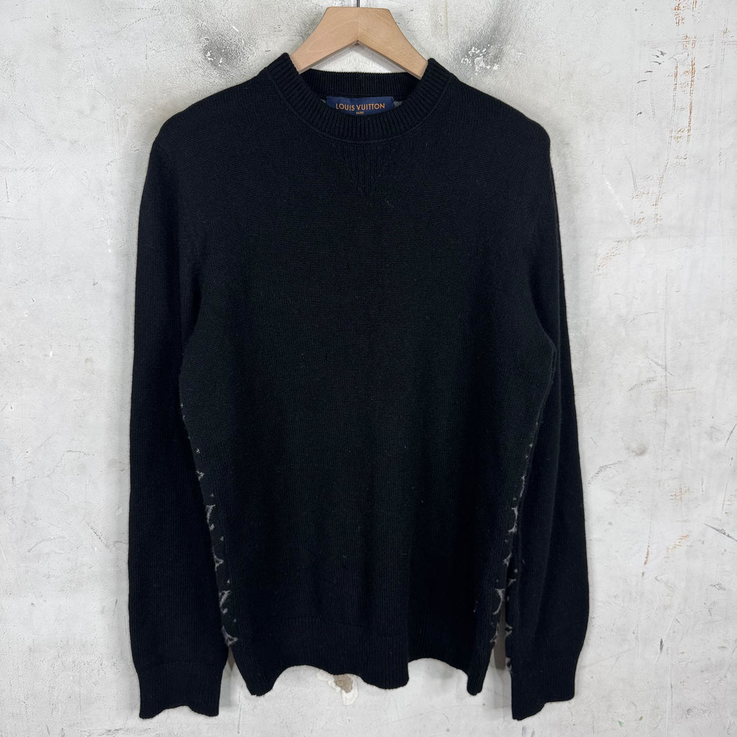 Louis Vuitton Graphite Monogram Cashmere Sweater