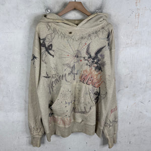 Saint Michael Dr. Woo Grafitti Hoodie