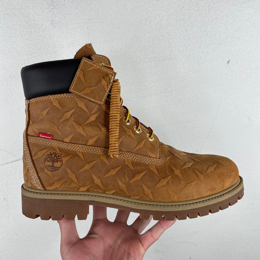 Supreme Timberland Diamond Plate Boots
