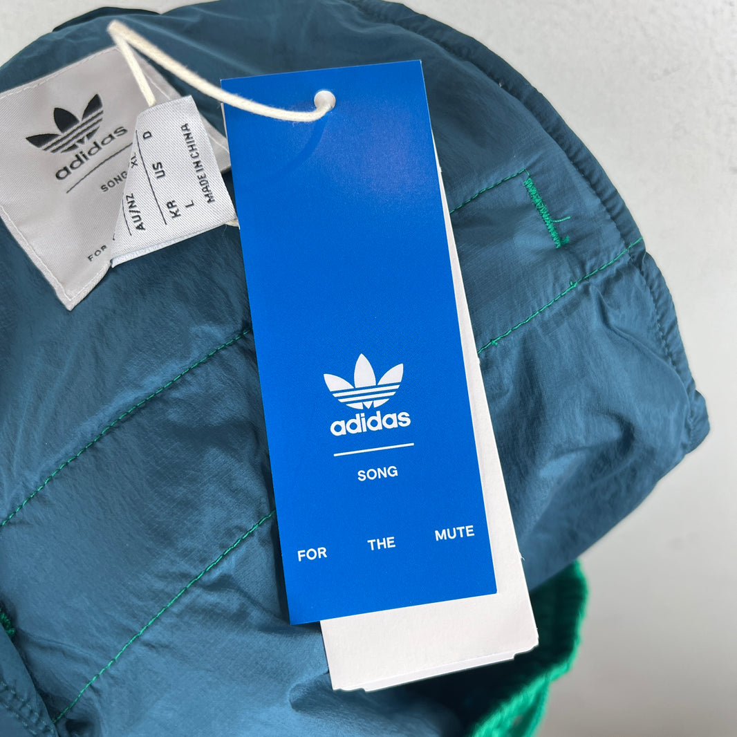 Adidas Song for the Mute Green Mesh Shorts