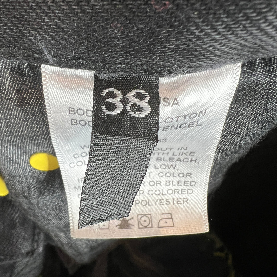 Endless Denim Yellow Logo Denim Jeans