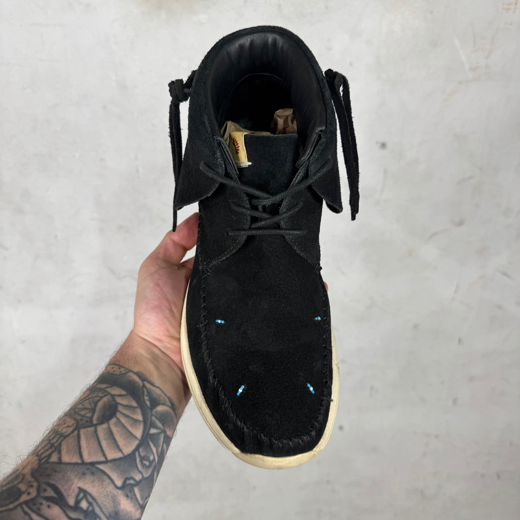 Visvim Black FBT Folk Shoes
