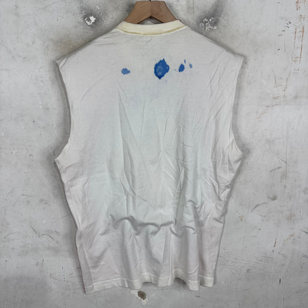 Issey Miyake Men Cyberdot Pig Tank Top