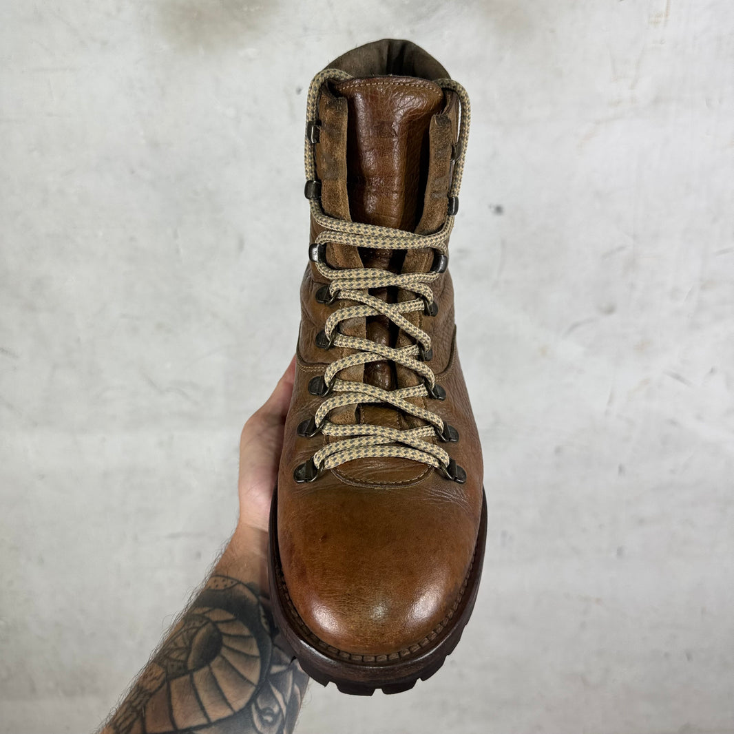 Brunello Cucinelli Leather Hiking Boots