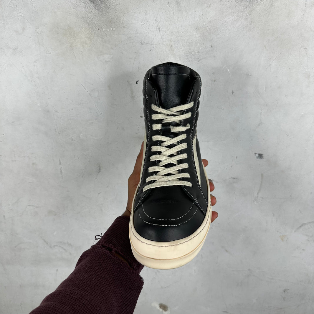 Rick Owens Leather High Vans