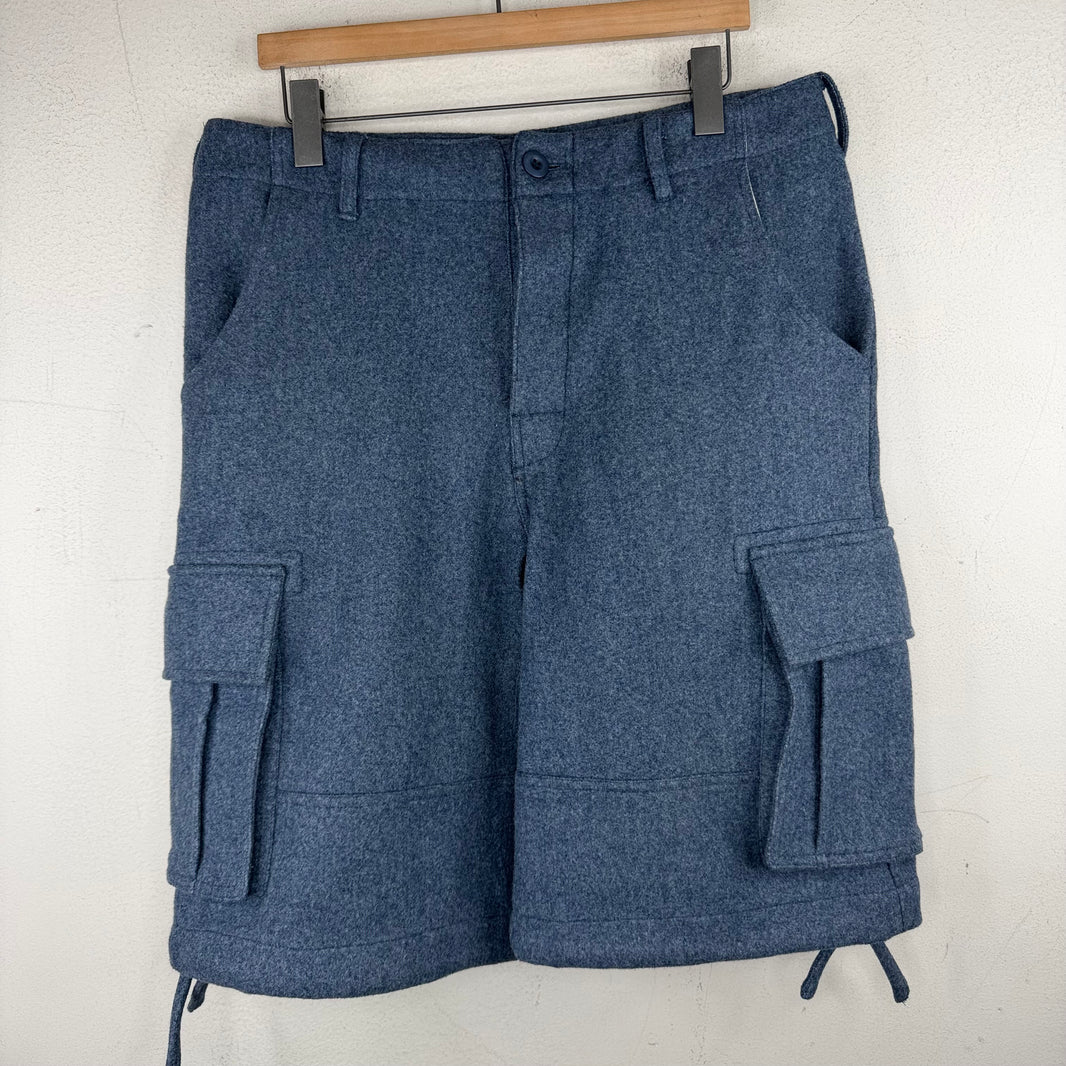 Aris Tatalovich Wool Long Shorts