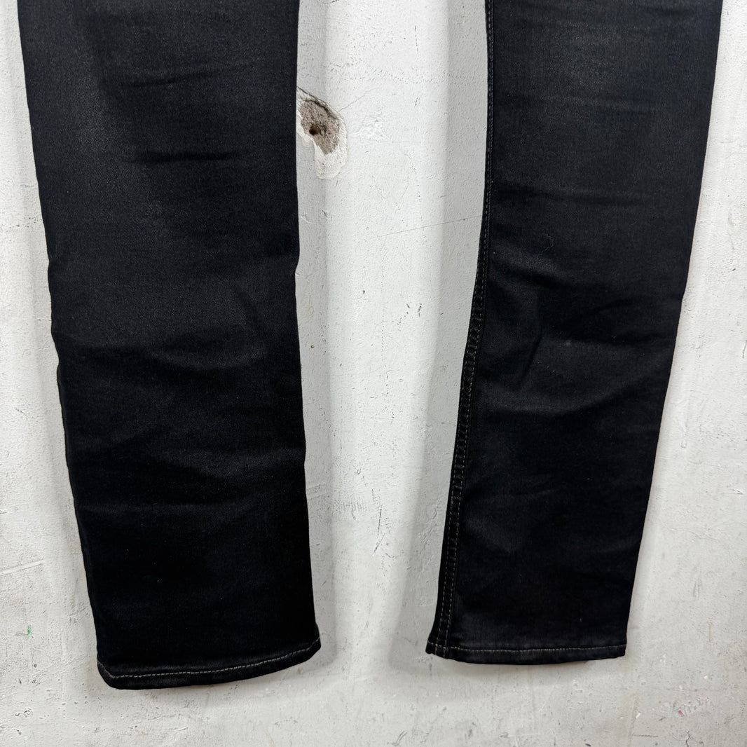 DRKSHDW Kiss The Carpet Waxed Detroit Jeans