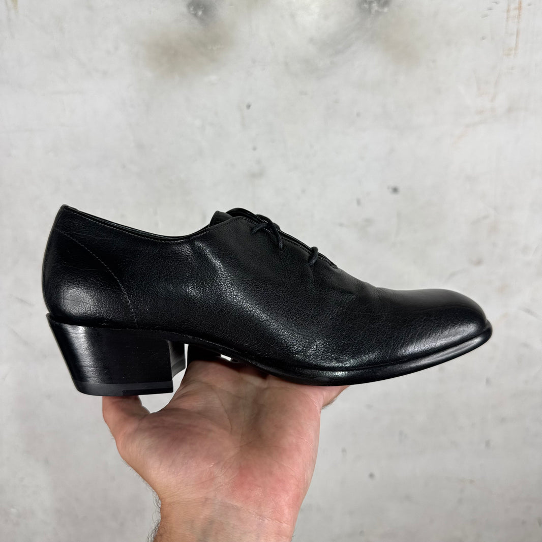 Margiela Leather Heeled Derbys