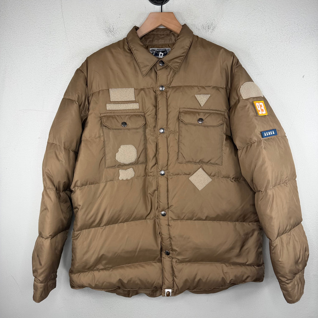 Bape Patch Puffer Jacket