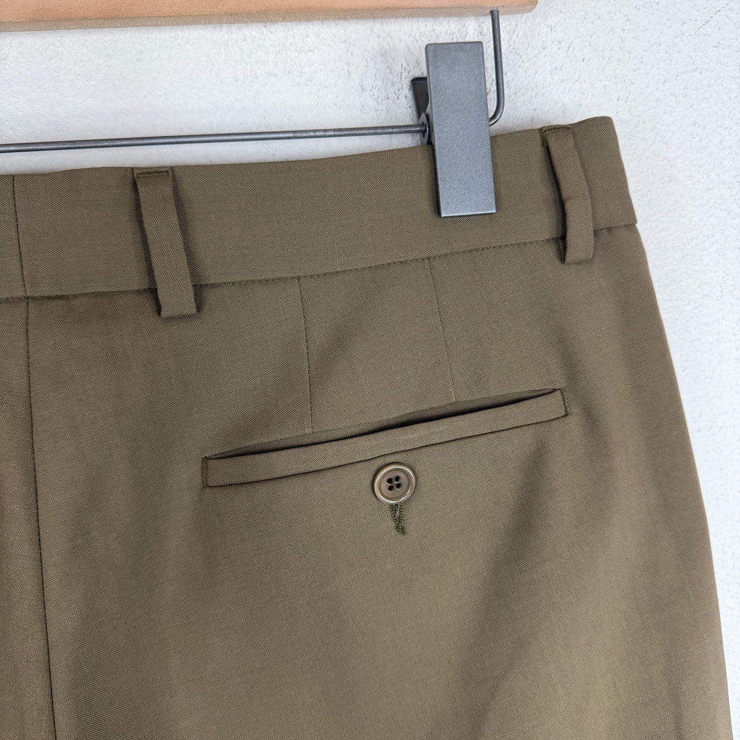 424 Long Wool Shorts