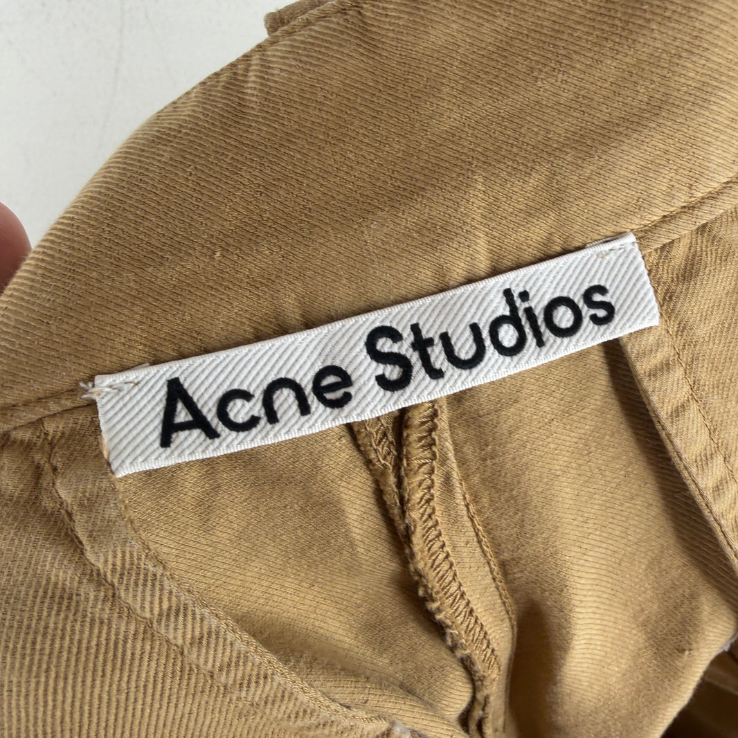 Acne Studios Wide Cuffed Trousers