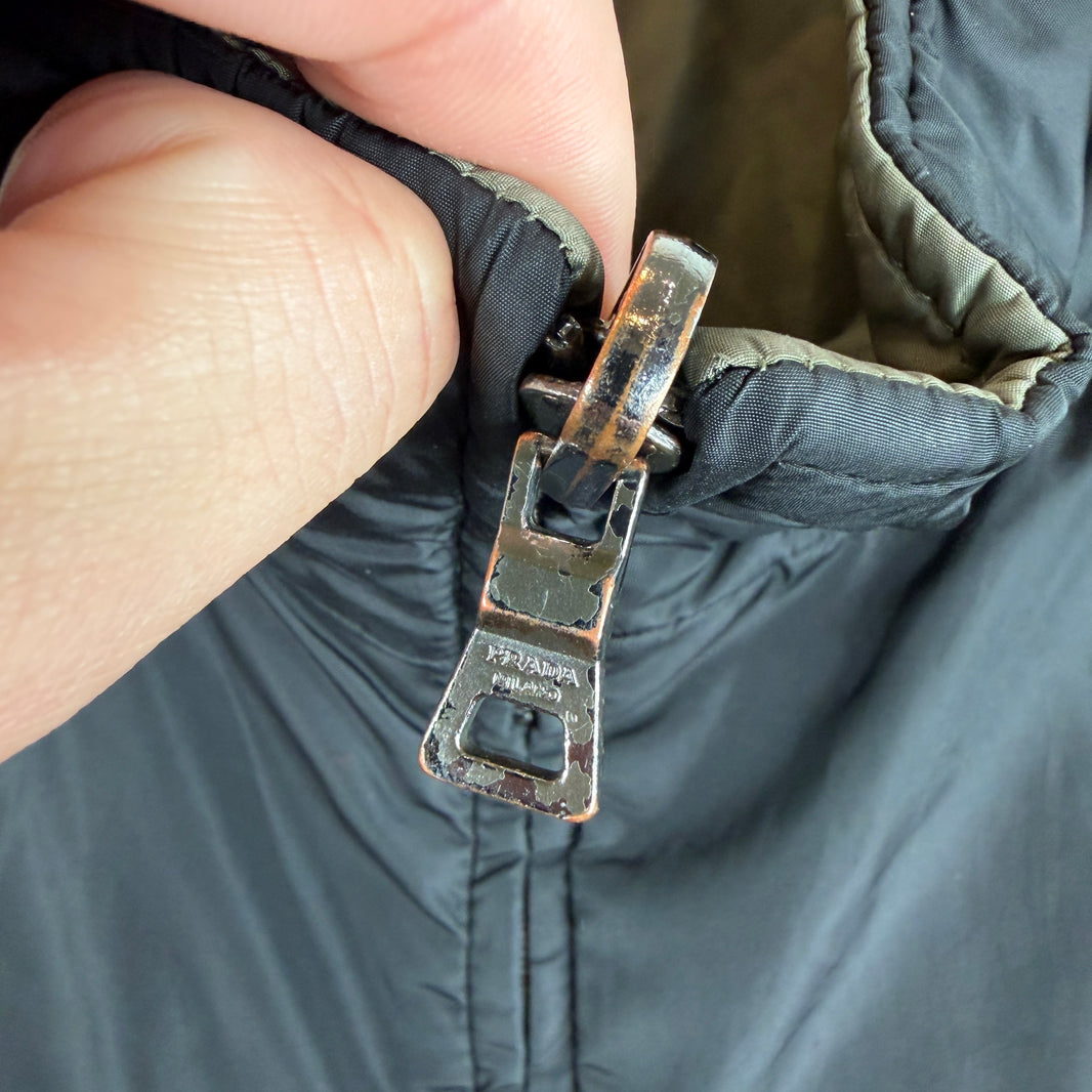 Prada Linea Rossa Reversible Light Puffer Jacket
