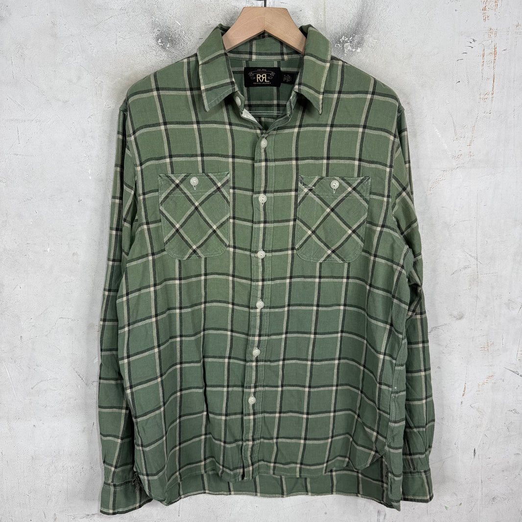 RRL Green Plaid Flannel