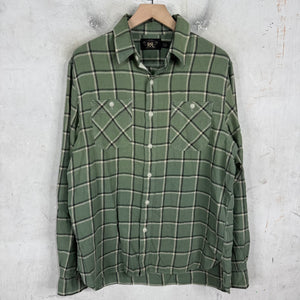 RRL Green Plaid Flannel