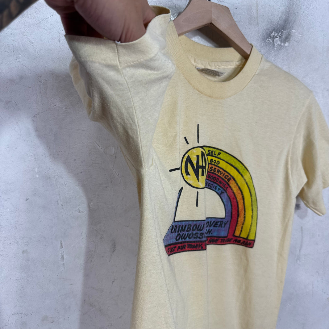 Vintage Narcotics Anonymous Rainbow Recovery T-Shirt