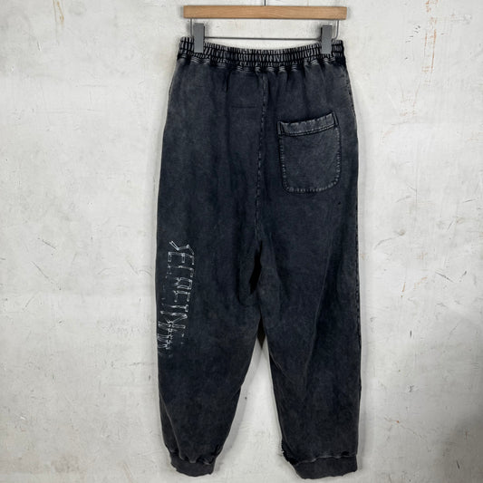 MMY Stencil Distressed Sweatpants