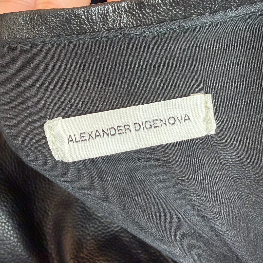 Alexander Digenova Studded Perfecto Leather Jacket
