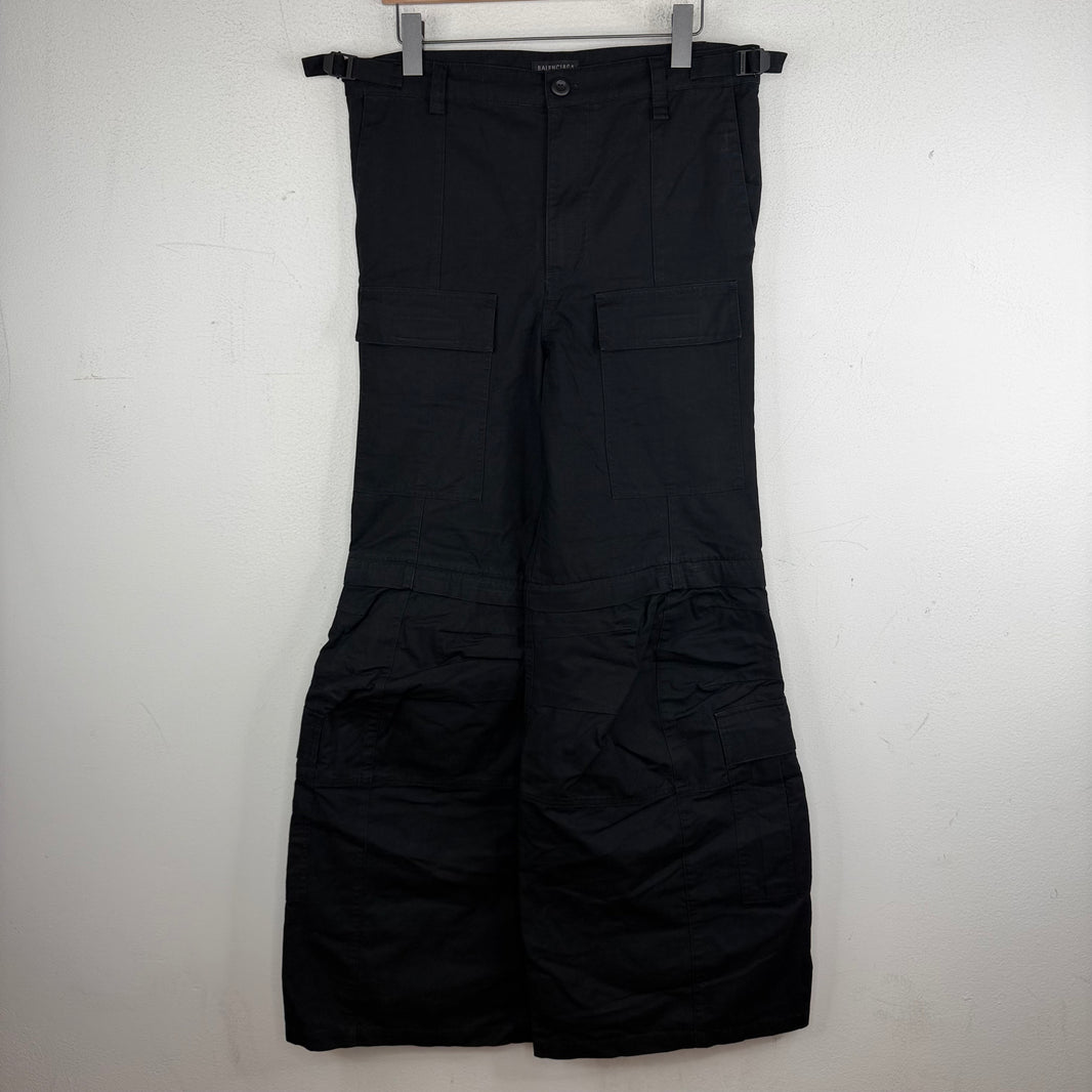 Balenciaga Convertible Flared Cargo Pants